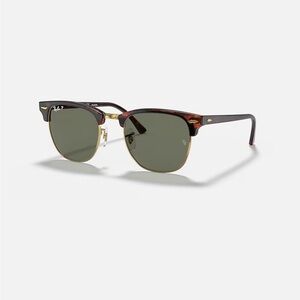 Club Master Ray-Ban Polarized Tortoise Sunglasses